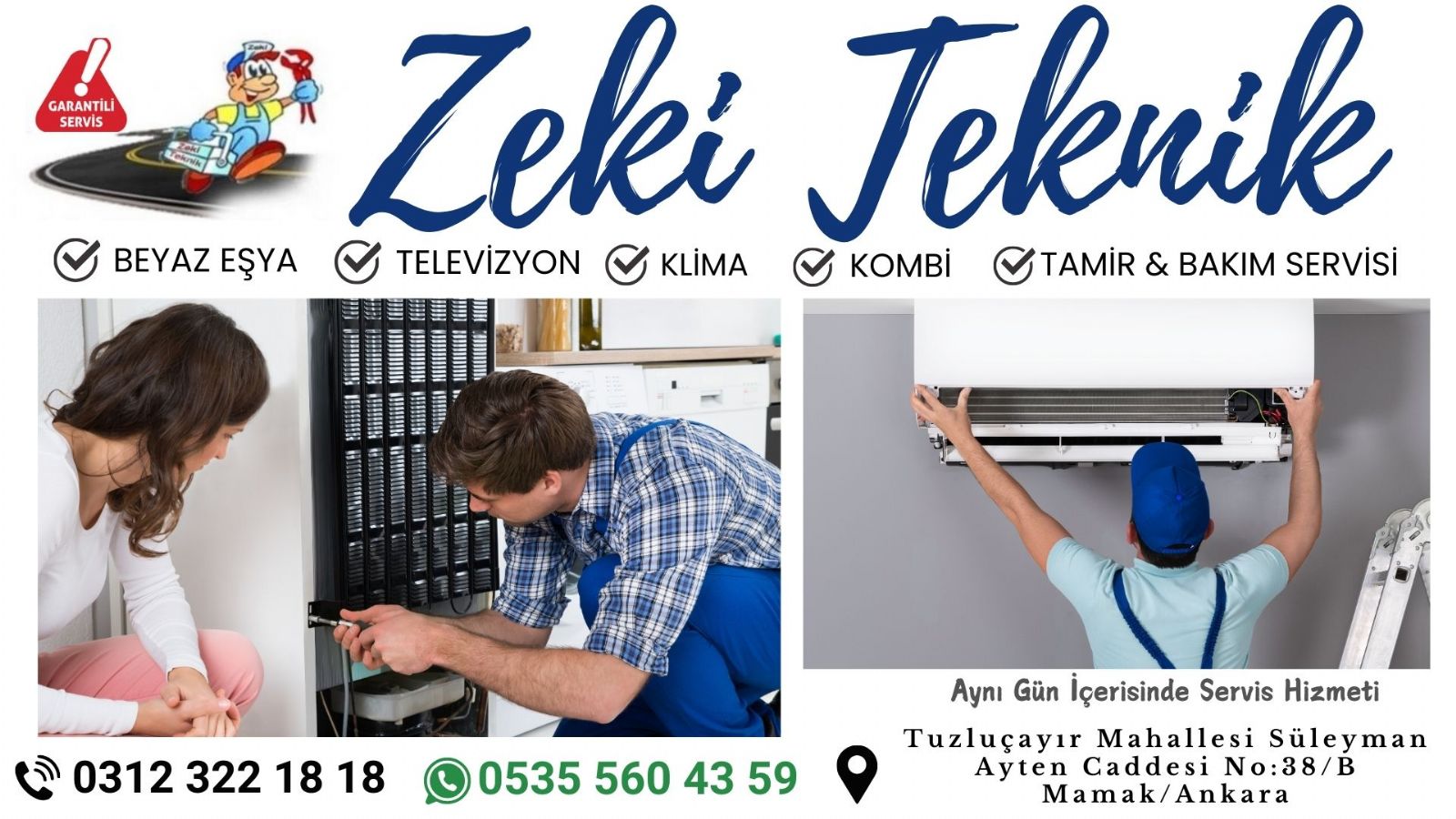 Tuzluçayır Arçelik Servisi